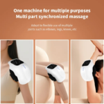 Smart Knee Massager with Heat 3D Air Compression Vibration USB Rechargeable Wireless for Knee Elbow Shoulder Pain Relief - Image 6