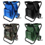 Camping Folding Chair Smart Fishing Chair with Cooler Bag Combine Set - Image 2