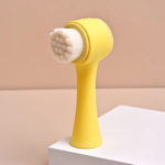 Dual-Sided & Soft Bristle Facial Cleansing Brush - Deep Pore Exfoliating Face Scrubber for Skincare, Face Wash, Double Side - Image 11