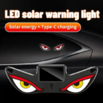 Car Rear Window Dynamic LED Display – Vampire Devil Eye Emoji Panel, Auto Decorative Light - Image 3