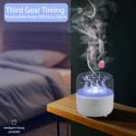 Air Humidifier for Bedroom 280ML Rotating Sea Grass Ultrasonic Aromatherapy Diffusers Mist Maker Fragrance Essential Oil Aroma - Image 5