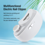 Electric Auto Nail Clippers Manicure Anti-Splash Nail Trimmer for Baby Finger Toe Scissors Pedicure Thick Nails Cutter Tools - Image 3