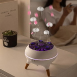 Dynamic Jellyfish Air Humidifier 250Ml Essential Oil Diffuser Remote Control Bedroom Humidifier with 7 Colorful Night Lights - Image 5