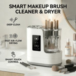 3 in 1 Electric Makeup Brush Cleaner,Automatic Makeup Brush Cleaner with Makeup Brush Dryer,Portable USB Deep Cleaning for Beauty Makeup Brush Set,Blush Brush,Sponges - Image 2