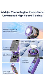 Portable High Speed Cooling Handheld Fan - Image 11