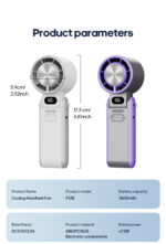 Portable High Speed Cooling Handheld Fan - Image 24