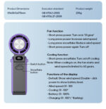 Portable High Speed Cooling Handheld Fan - Image 25