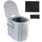Travel Bucket Toilet Seat Portable Folding Toilet with Lid Emergency Toilet Car Folding Toilets Camping Toilet - Image 8