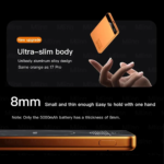 Magsafe Portable Charger, Ultra-Thin 5000/10000Mah Magnetic Wireless Charger, Compatible with Iphone 17/16/15/14/13 Pro Max, 20W PD Fast Charge - Image 4