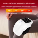 Smart Knee Massager with Heat 3D Air Compression Vibration USB Rechargeable Wireless for Knee Elbow Shoulder Pain Relief - Image 3
