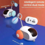 Intelligent Sports Car Remote Control Electric Cat Toys Entertainment Fun Pet Mice Interactive Feathers Cat Sticks Pet Toy - Image 4