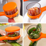1Pc Multifunctional Peeler with Storage Box Manual Apple Peeling Cutter Portable Veggie Potatoes Peelers Kitchen Accessories - Image 6