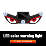 Car Rear Window Dynamic LED Display – Vampire Devil Eye Emoji Panel, Auto Decorative Light - Image 11