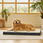 XL Dog Beds Large Sized Dog -Comfy Flat Extra Large Pet Beds with Removable Washable Cover, Orthopedic Egg Crate Foam Mat, Suitable for Pet up to 100 Lbs - Image 8