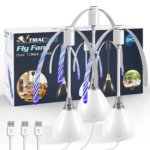 2/3Pcs Fly Fans for Tables Effective Fly Repellent Fan Keeps Flies Away with Soft Blades USB Picnic BBQ Party Fly Fans - Image 12