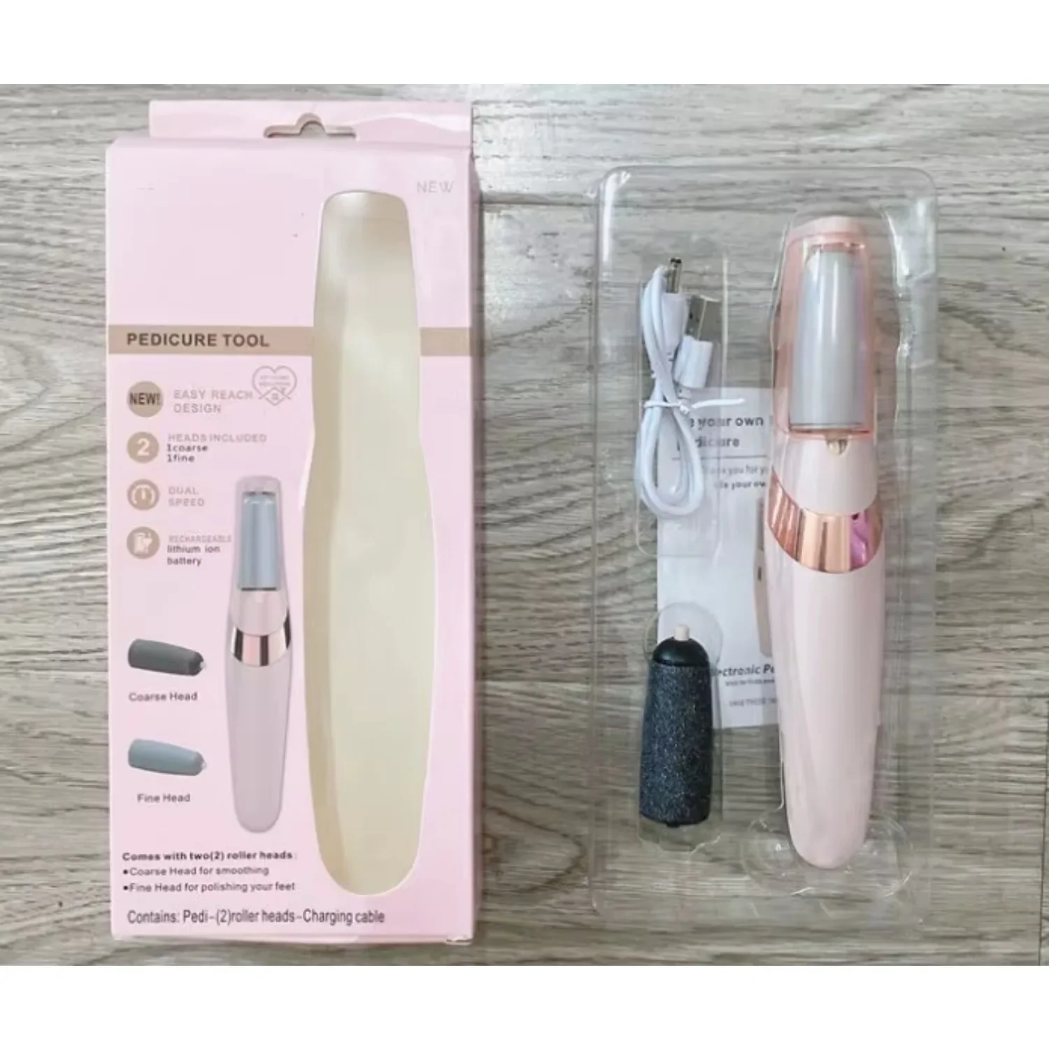 bfb088330493552b0bc3e945728c5378.png Rechargeable Electric Callus Remover Cordless Women Men Electronic Foot File Removes Dry Coarse Skin Calluses on Heels Sale - Image 1