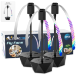 2/3Pcs Fly Fans for Tables Effective Fly Repellent Fan Keeps Flies Away with Soft Blades USB Picnic BBQ Party Fly Fans - Image 11