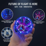 Levitating Induction Flying Ball, Glow Gyro for Fingertip Play, Sports & Outdoor Training Ball - Image 4