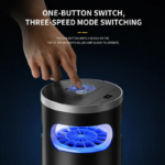 【Summervibes】Indoor Insect Trap - Effective Suction & UV Light Catcher for Mosquitoes, Fruit Flies, Gnats & Moths - Quiet & Non-Zapper for Home - Image 5