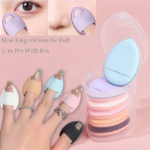 5/10Pcs Mini Finger Puff Foundation Small Air Cushion Powder Sponge Face Concealer BB Cream Cosmetic Applicator Makeup Tools - Image 2