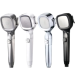 4 Modes Adjustable High Pressure Shower Head with Switch on off Button Sprayer Water Saving Shower Nozzle Filter for Bathroom - Image 3
