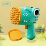 40 Hole Dinosaur Bubble Handheld Bubble Machine, Electric Bubble Gun, Outdoor Wedding Party Toy(Without Bubble Water) - Image 8