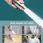 High Pressure Shower Head 4 Modes Adjustable Showerhead with Massage Brush Filters Water Saving Shower Bathroom Accessories - Image 5