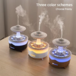 Rain Cloud Humidifier Water Drip with Remote Raindrop Humidifier Rain Cloud Diffuser Mushroon Air Humidifier with Rain Lamp - Image 7