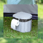 Travel Bucket Toilet Seat Portable Folding Toilet with Lid Emergency Toilet Car Folding Toilets Camping Toilet - Image 3