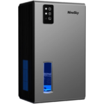 Ninesky Dehumidifier for Home, 95 OZ Water Tank, Suitable for Areas up to 1000 Sq.Ft, Ideal for Bathroom, Bedroom, and Basement Use, with Auto Shut-Off Feature and 7-Color LED Light (Black) - Image 10