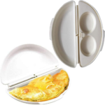 Microwave Omelet Maker Pan Egg-Omelette Maker Tray Egg-Cooker Poacher Kitchen Mold - Image 5