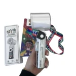 2026 Summer Cooler Pro Handheld Fan - 13,000 RPM, 199 Adjustable Speeds, 4-Color LED, 3-Hour Runtime, Clear Turbo Design, USB-C Fast Charging, 4,000 mAh Protection - Image 7