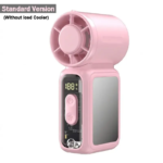 F711 Mini Portable Handheld Ice Fan High Speed 15000 RPM Turbo Fan 199 Adjustable Levels with Ice Cooling Mode Personal Fan for Summer Travel Outdoor Activities - Image 16