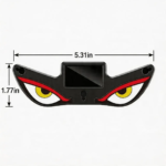 Car Rear Window Dynamic LED Display – Vampire Devil Eye Emoji Panel, Auto Decorative Light - Image 10