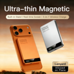 Magsafe Portable Charger, Ultra-Thin 5000/10000Mah Magnetic Wireless Charger, Compatible with Iphone 17/16/15/14/13 Pro Max, 20W PD Fast Charge - Image 3