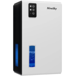 Ninesky Dehumidifier for Home, 95 OZ Water Tank, Suitable for Areas up to 1000 Sq.Ft, Ideal for Bathroom, Bedroom, and Basement Use, with Auto Shut-Off Feature and 7-Color LED Light (Black) - Image 8