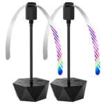 2/3Pcs Fly Fans for Tables Effective Fly Repellent Fan Keeps Flies Away with Soft Blades USB Picnic BBQ Party Fly Fans