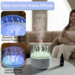 Air Humidifier for Bedroom 280ML Rotating Sea Grass Ultrasonic Aromatherapy Diffusers Mist Maker Fragrance Essential Oil Aroma - Image 6