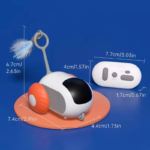Intelligent Sports Car Remote Control Electric Cat Toys Entertainment Fun Pet Mice Interactive Feathers Cat Sticks Pet Toy - Image 7