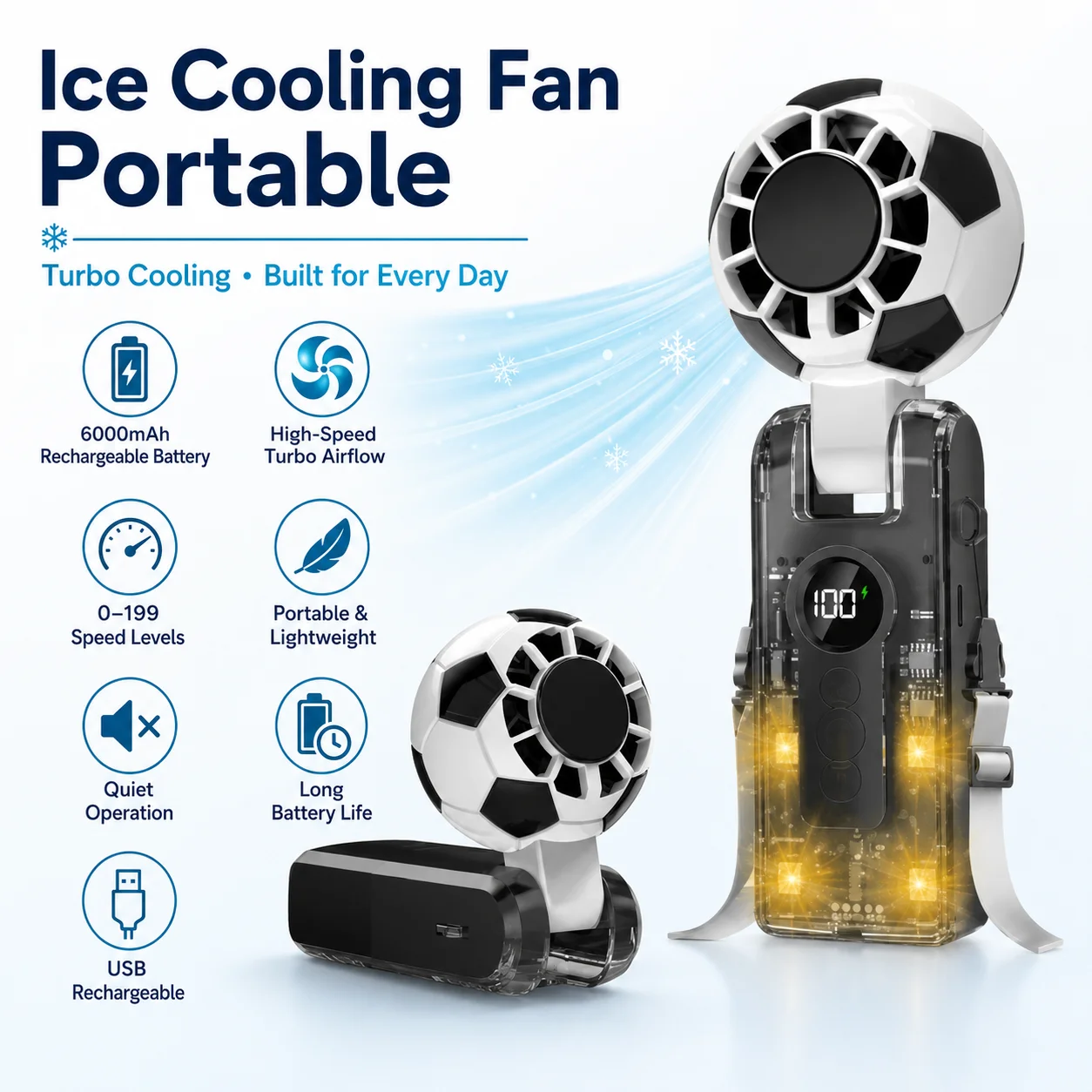 Ice Portable Cooling Fan Image 1